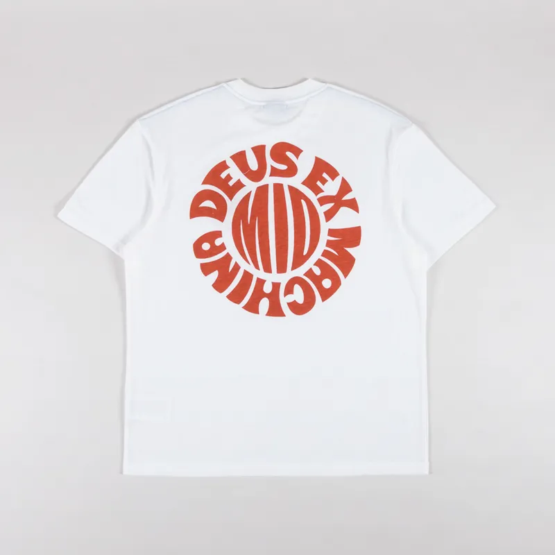 Deus Ex Machina Middie T Shirt Vintage White