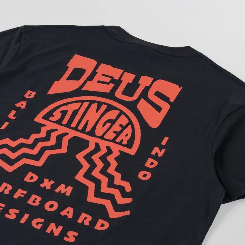 Deus Ex Machina Stinger T Shirt Black-2