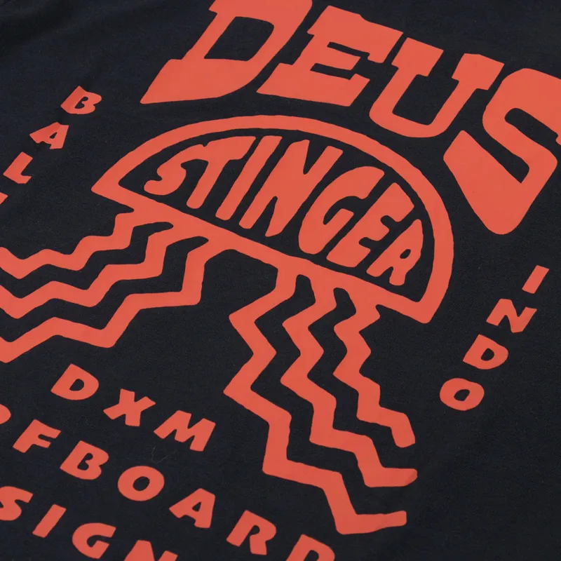 Deus Ex Machina Stinger T Shirt Black-4