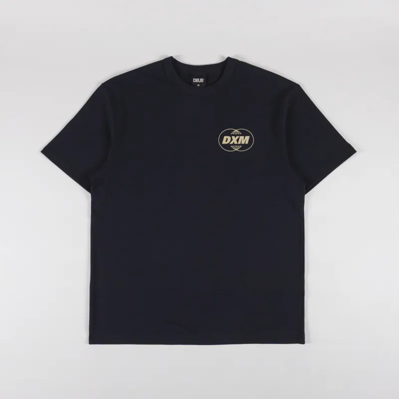 Deus Ex Machina Committee T Shirt Black-1