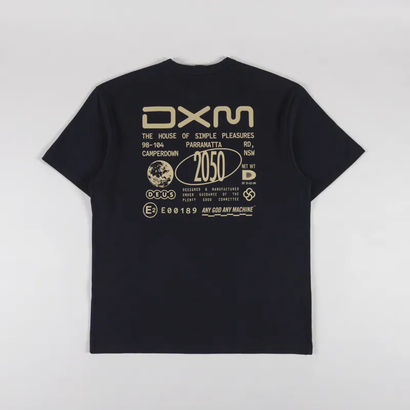 Deus Ex Machina Committee T Shirt Black