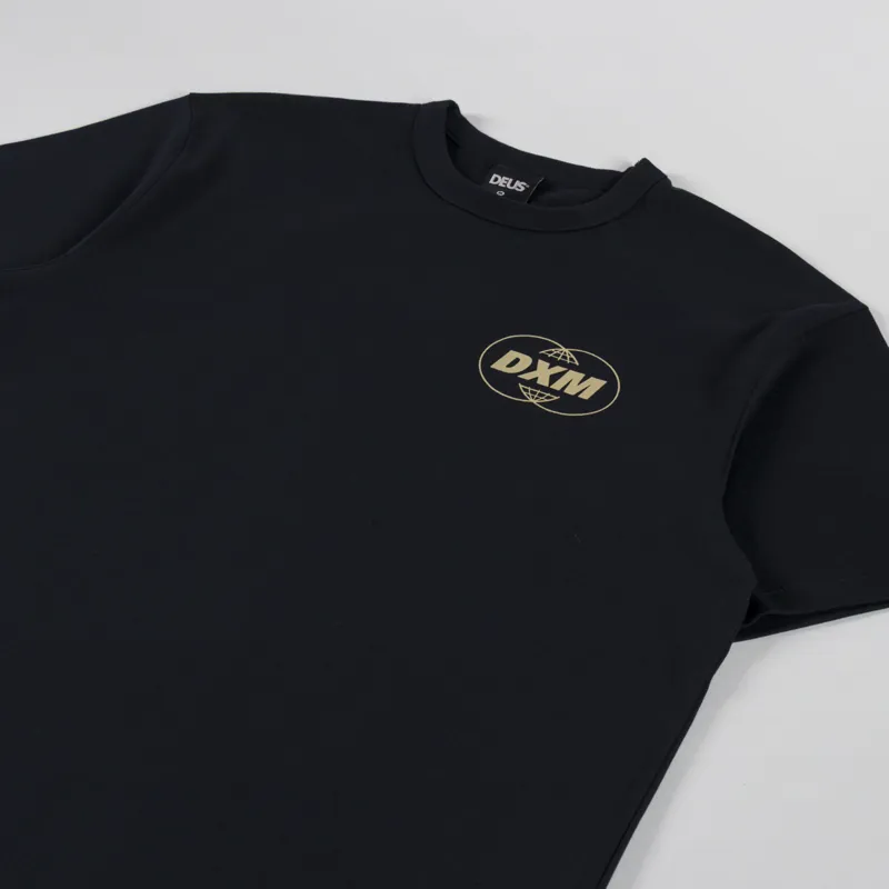 Deus Ex Machina Committee T Shirt Black-3