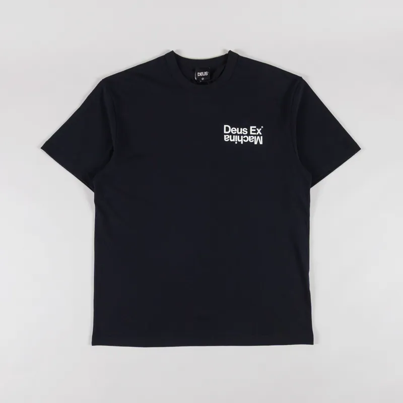 Deus Ex Machina Axis T Shirt Black-1