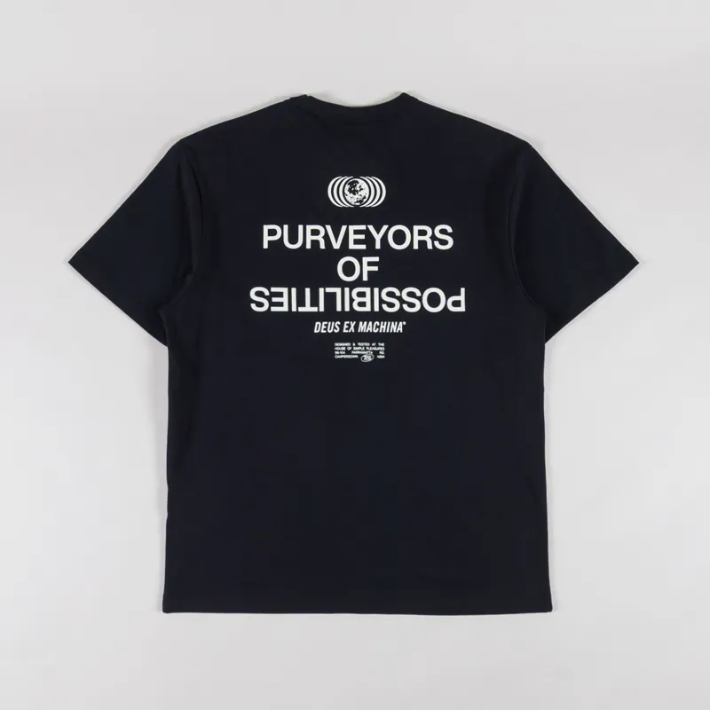 Deus Ex Machina Axis T Shirt Black