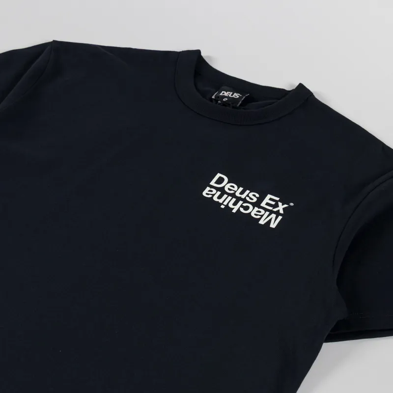 Deus Ex Machina Axis T Shirt Black-3