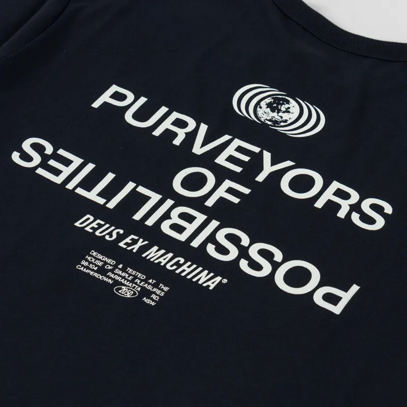 Deus Ex Machina Axis T Shirt Black-4