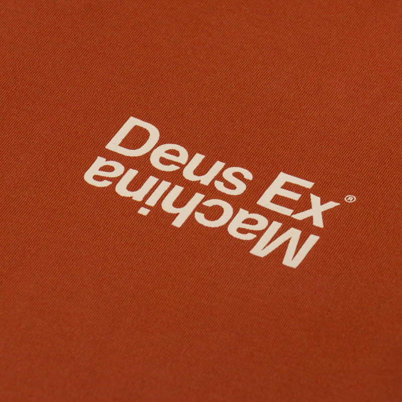 Deus Ex Machina Axis T Shirt Terracotta-6