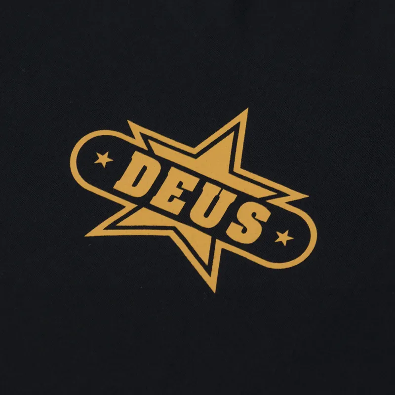 Deus Ex Machina Gumshoe T Shirt Black-5