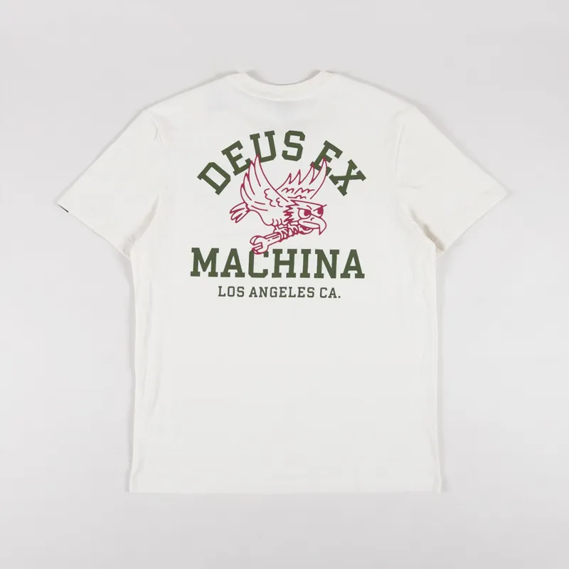 Deus Ex Machina Quickbeak T Shirt Vintage White