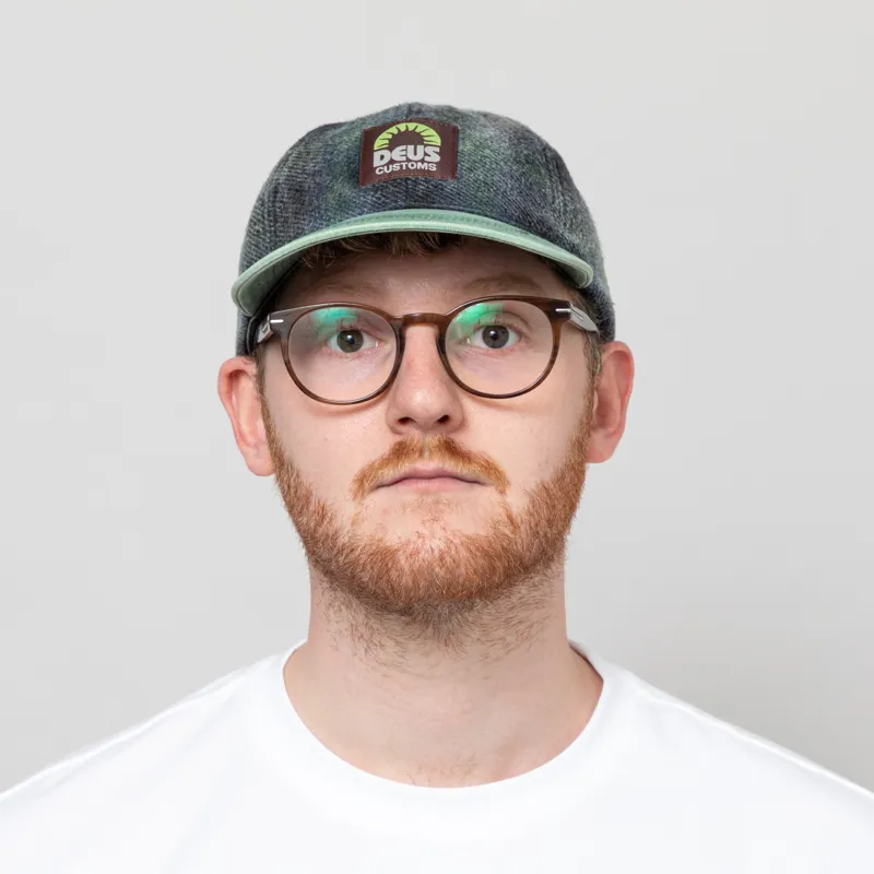 Deus Ex Machina Vacay Check Cap Black Check-1