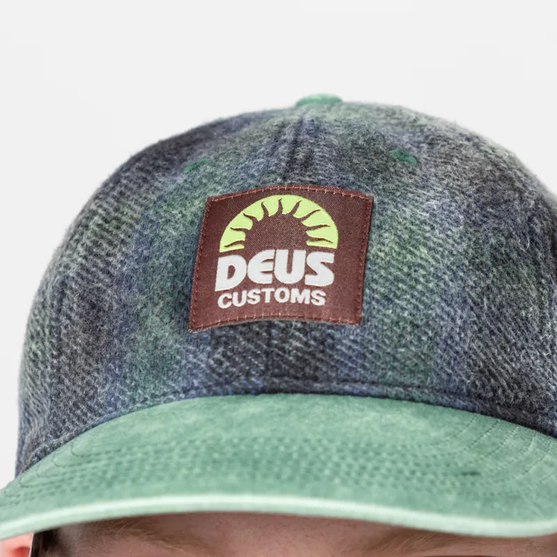 Deus Ex Machina Vacay Check Cap Black Check-3