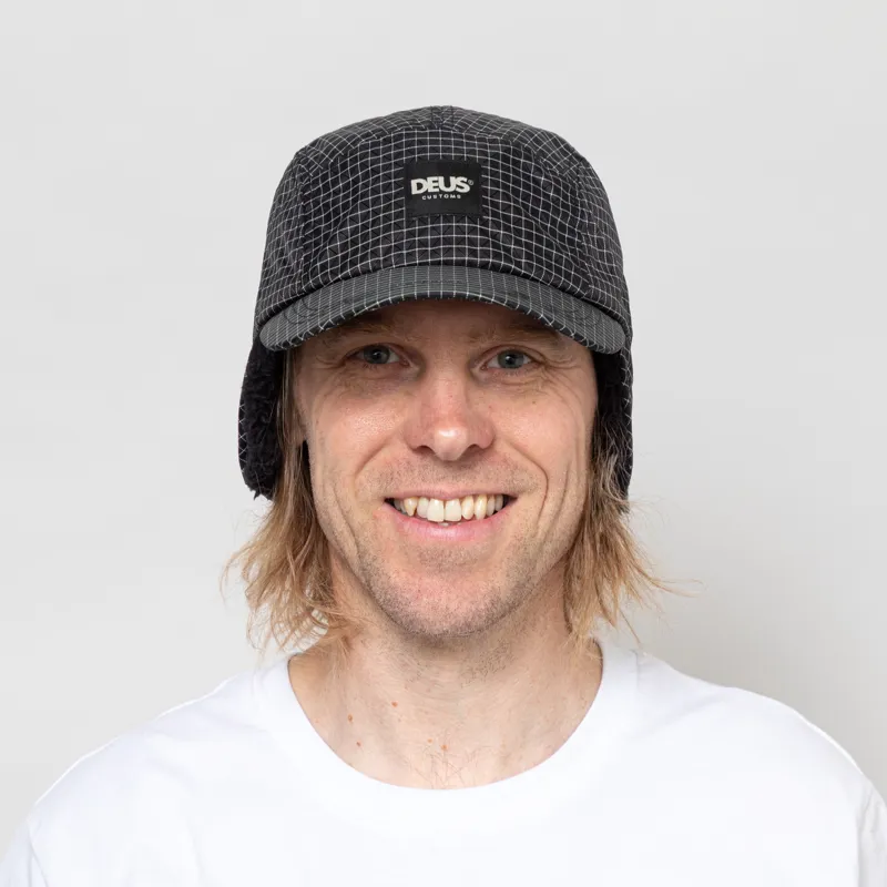 Deus Ex Machina Early Hours 5 Panel Cap Black-1