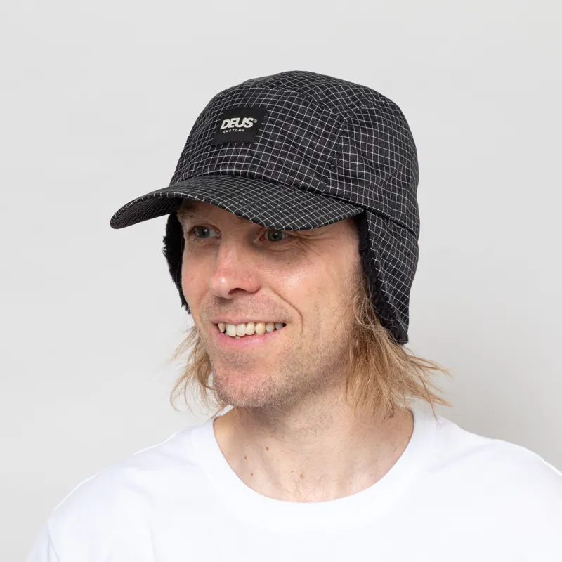 Deus Ex Machina Early Hours 5 Panel Cap Black