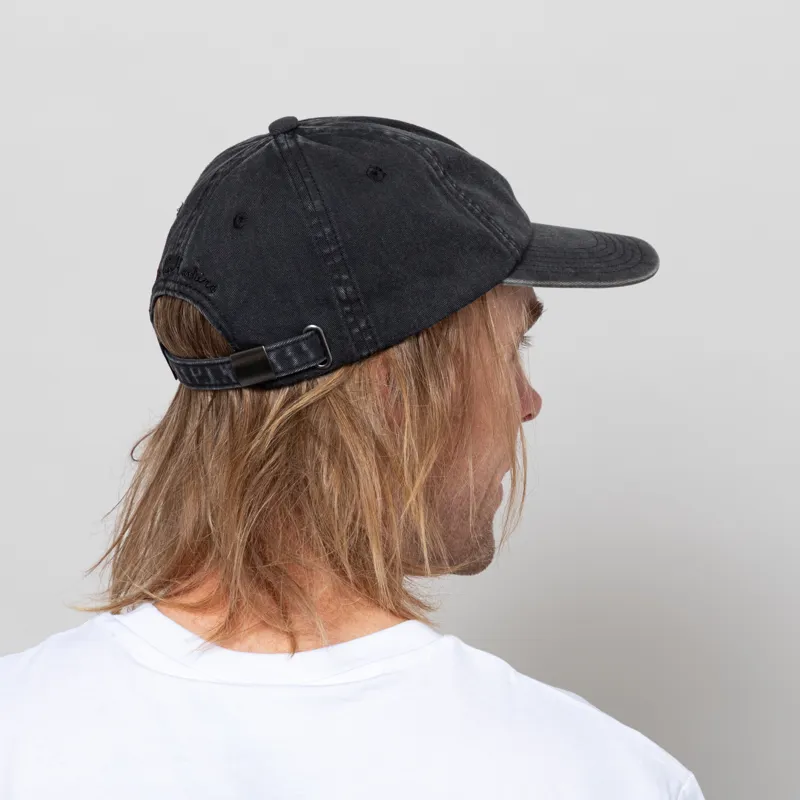 Deus Ex Machina Shield Garment Dyed Cap Black-2
