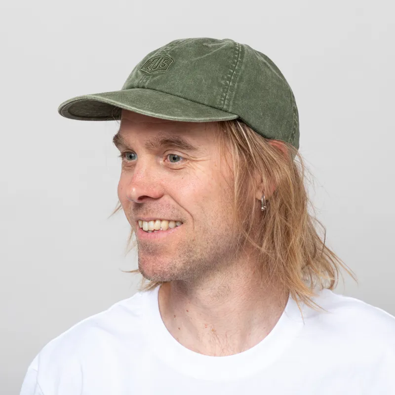 Deus Ex Machina Shield Garment Dyed Cap Cypress Green