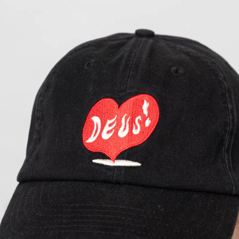 Deus Ex Machina Deep Cut Dad Cap Black-3