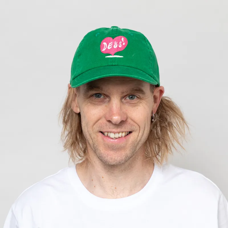 Deus Ex Machina Deep Cut Dad Cap Verdant Green-1