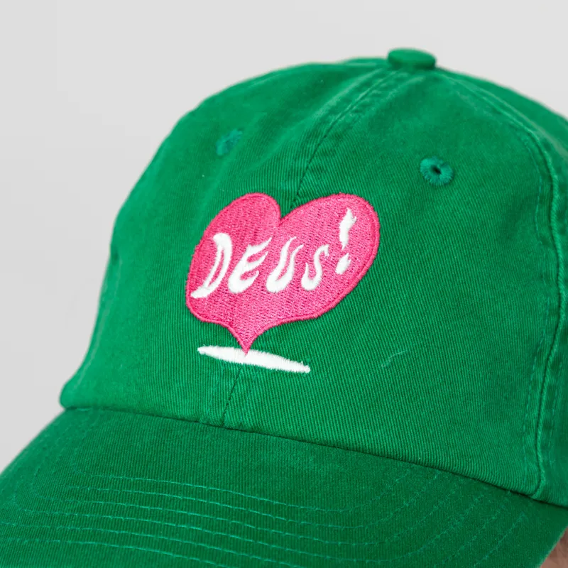 Deus Ex Machina Deep Cut Dad Cap Verdant Green-3