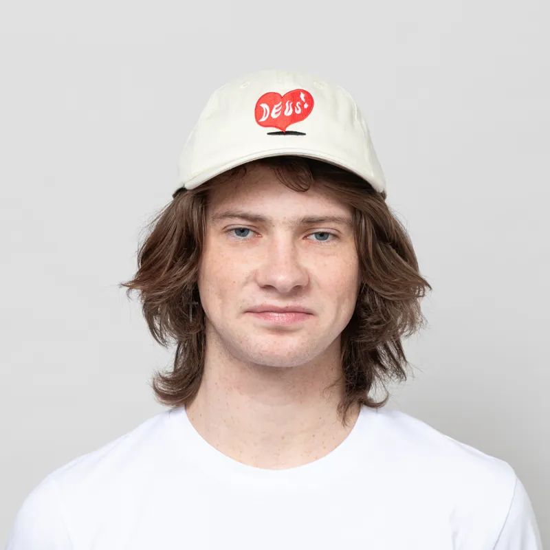 Deus Ex Machina Deep Cut Dad Cap White-1