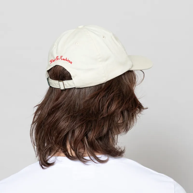 Deus Ex Machina Deep Cut Dad Cap White-2