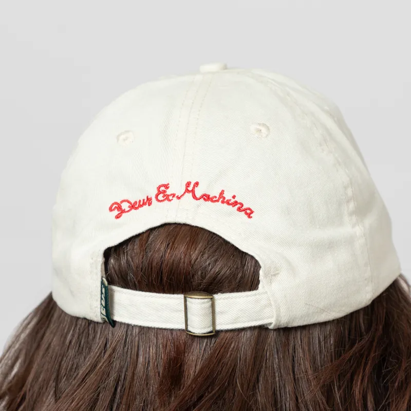 Deus Ex Machina Deep Cut Dad Cap White-4
