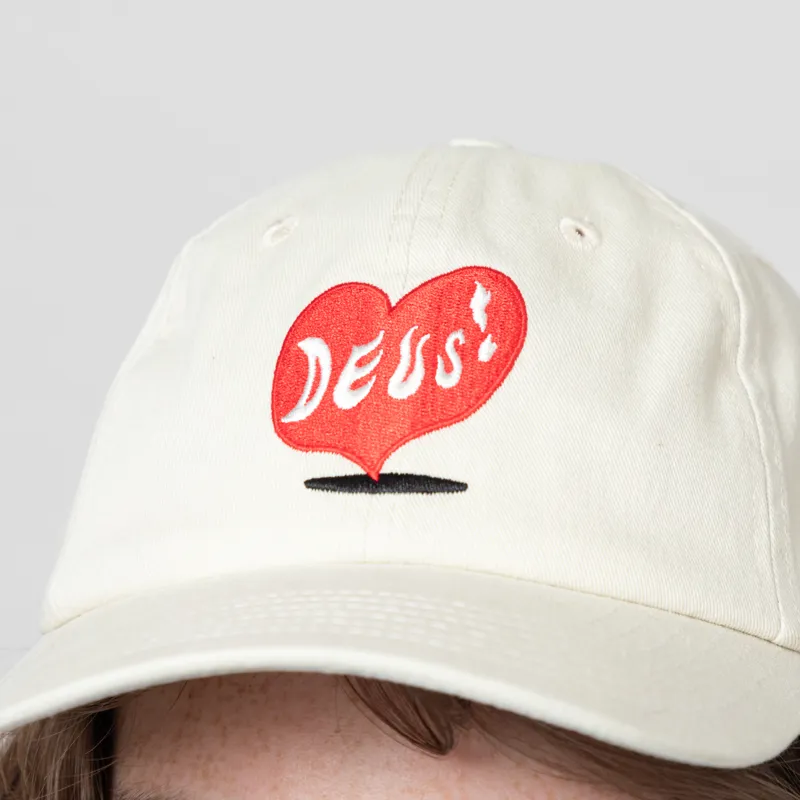 Deus Ex Machina Deep Cut Dad Cap White-3