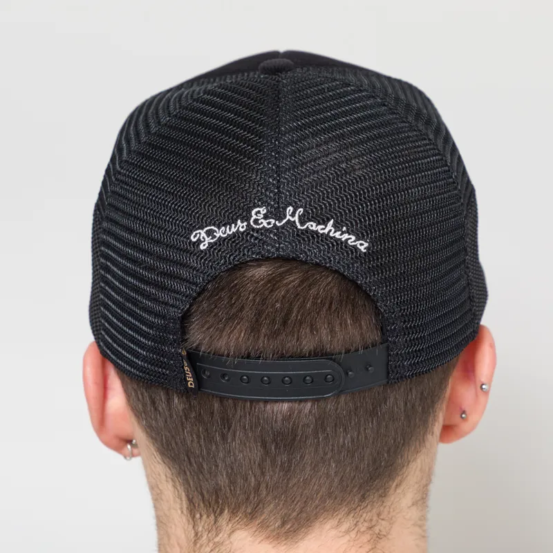 Deus Ex Machina Pill Corduroy Trucker Black-3