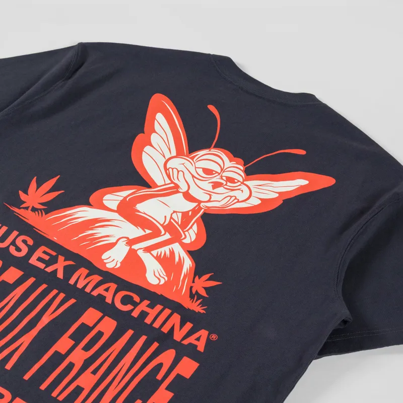 Deus Ex Machina 24hr T Shirt Anthracite-2
