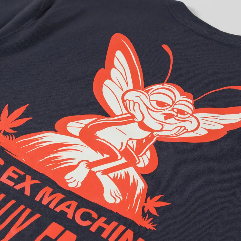 Deus Ex Machina 24hr T Shirt Anthracite-4