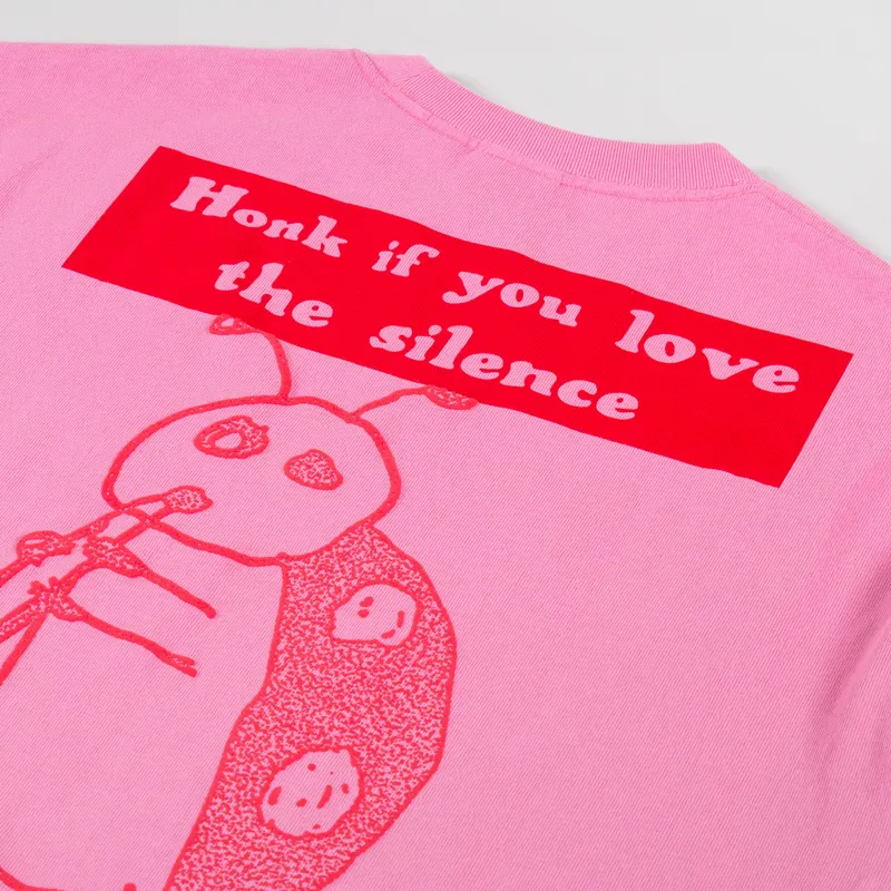 Deus Ex Machina Noise Complaint T Shirt Prism Pink-4