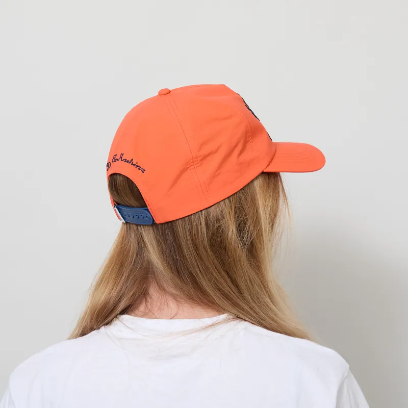 Deus Ex Machina Womens LA Ripstop Cap Flame Orange-2