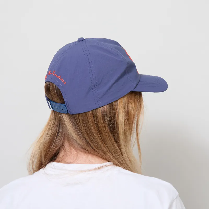 Deus Ex Machina Womens LA Ripstop Cap Pageant Blue-2