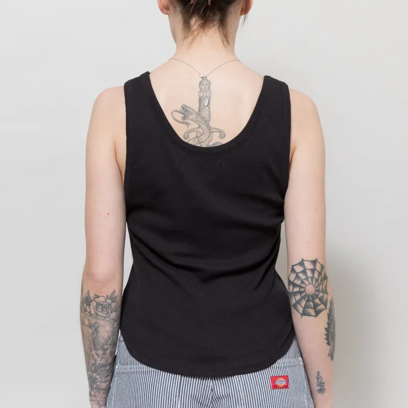 Deus Ex Machina Womens June Shield Tank Black-1