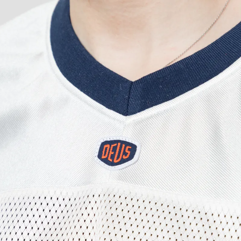 Deus Ex Machina Womens San Remo 37 Top Flame Blanc-6