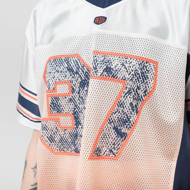 Deus Ex Machina Womens San Remo 37 Top Flame Blanc-3