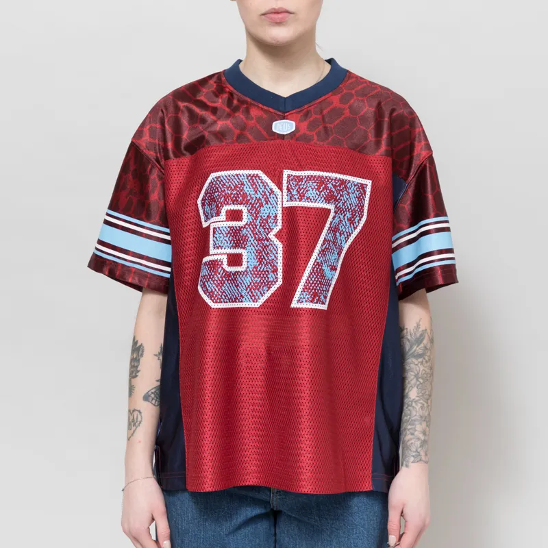 Deus Ex Machina Womens Cresto 37 Top Burgundy-2