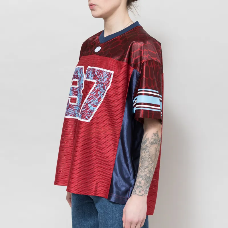 Deus Ex Machina Womens Cresto 37 Top Burgundy-1