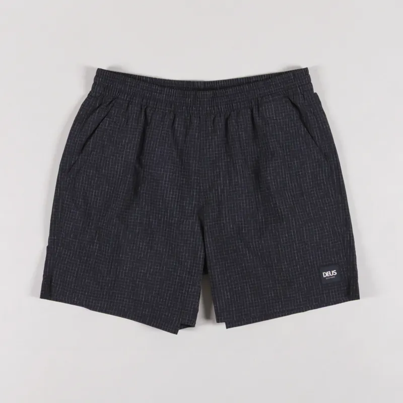 Deus Ex Machina Service Swim Shorts Black