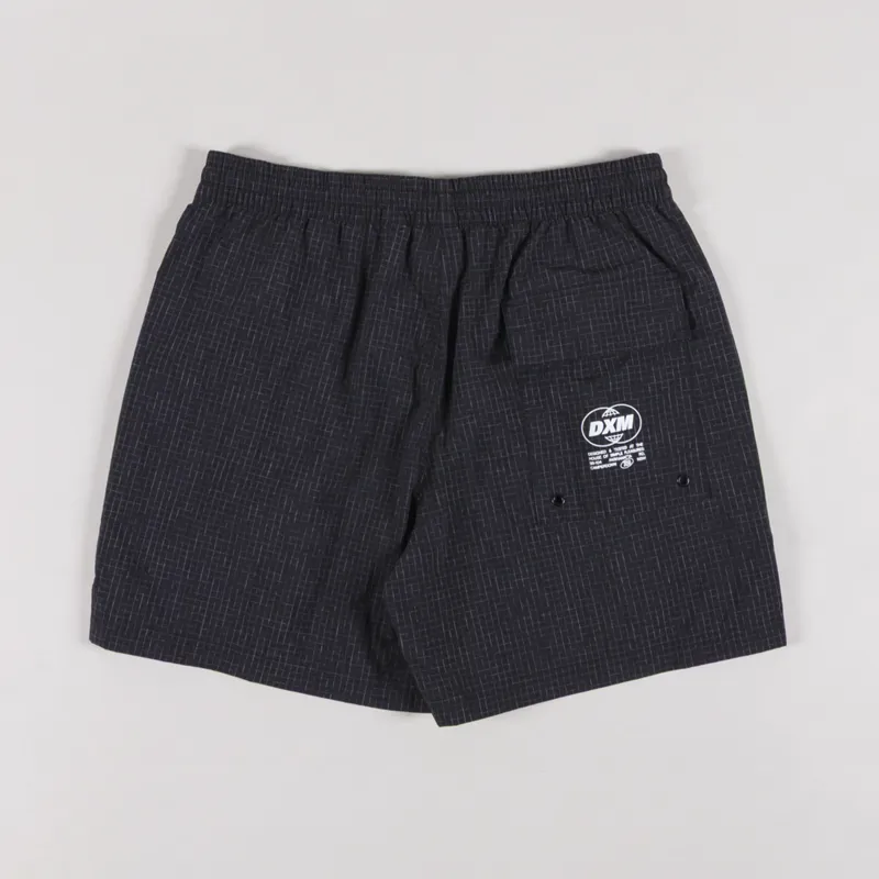 Deus Ex Machina Service Swim Shorts Black-1
