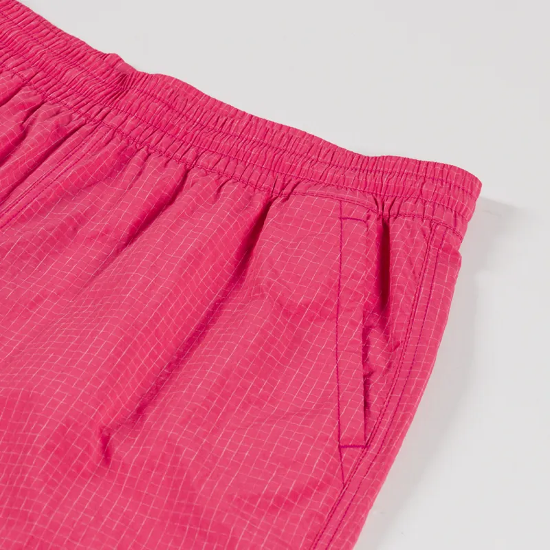 Deus Ex Machina Service Mesh Swim Shorts Melon Red-4