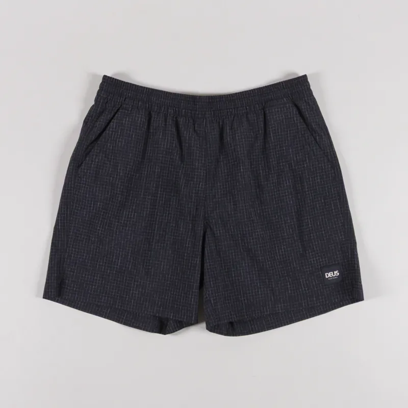 Deus Ex Machina Service Mesh Swim Shorts Black