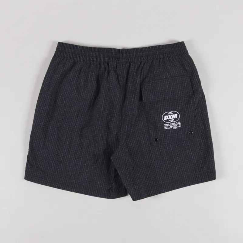 Deus Ex Machina Service Mesh Swim Shorts Black-1