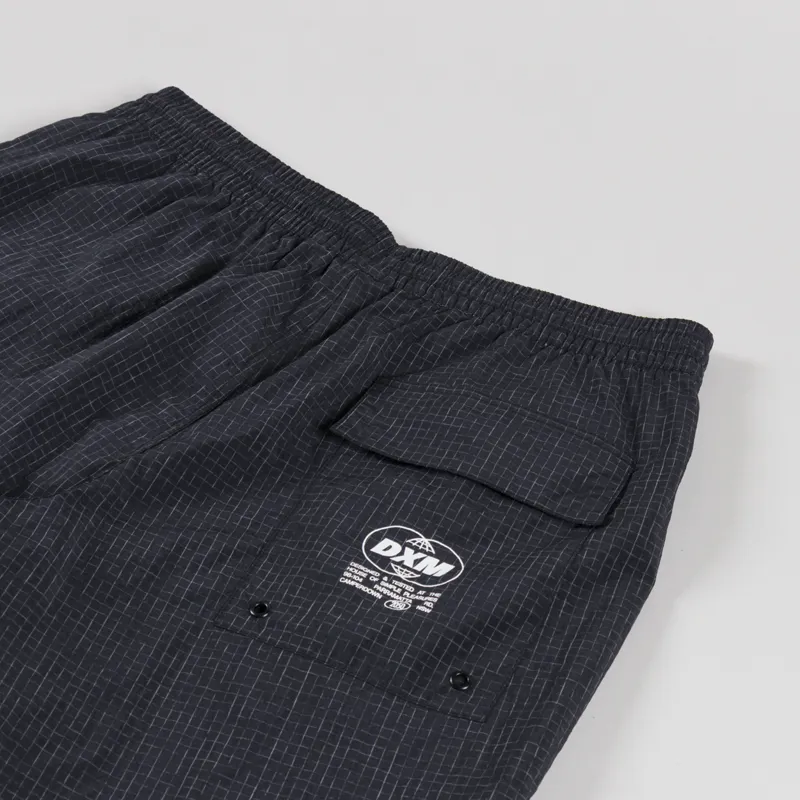 Deus Ex Machina Service Mesh Swim Shorts Black-3