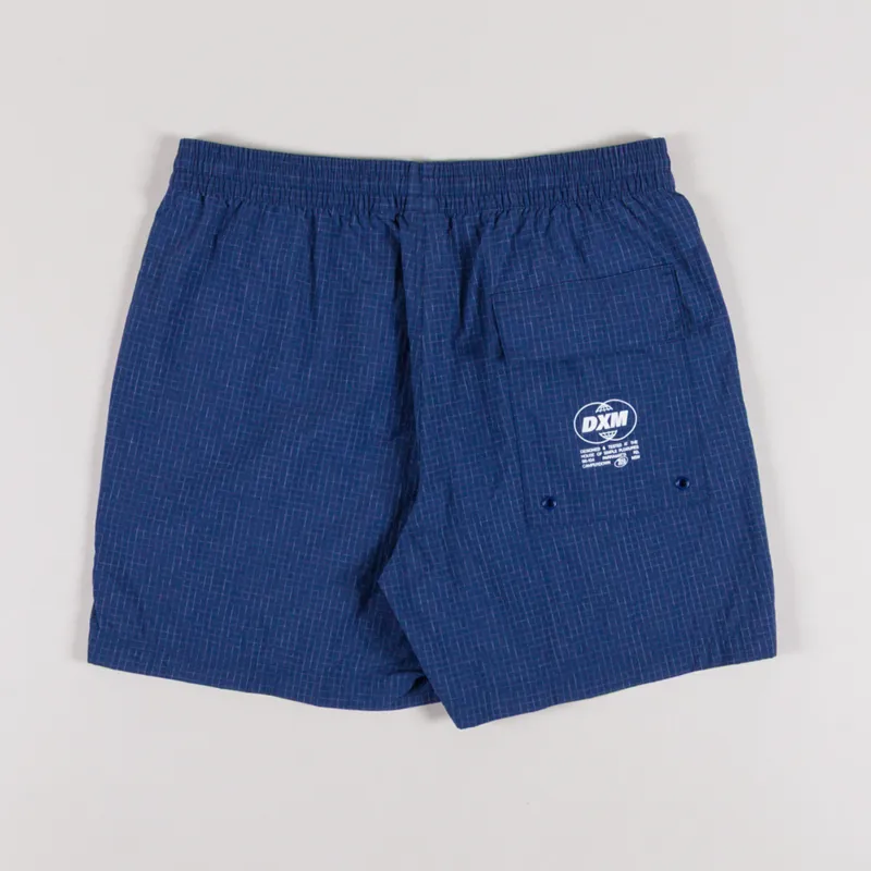 Deus Ex Machina Service Mesh Swim Shorts Mechanic Blue-1