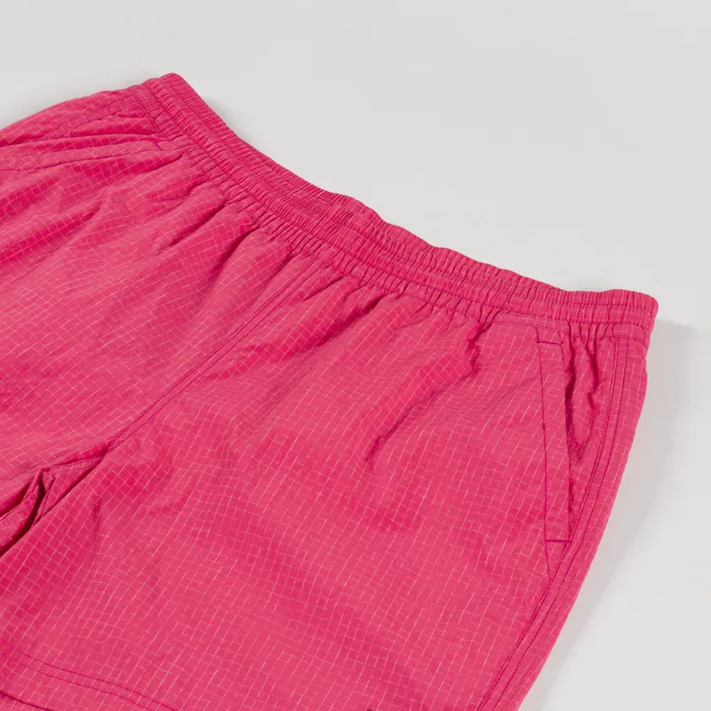 Deus Ex Machina Service Mesh Swim Shorts Melon Red-2