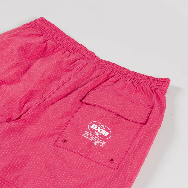 Deus Ex Machina Service Mesh Swim Shorts Melon Red-3