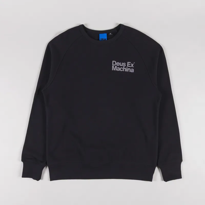 Deus Ex Machina Plenty Good Crew Black-1