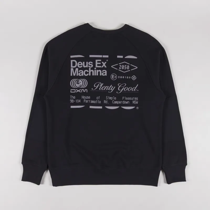 Deus Ex Machina Plenty Good Crew Black