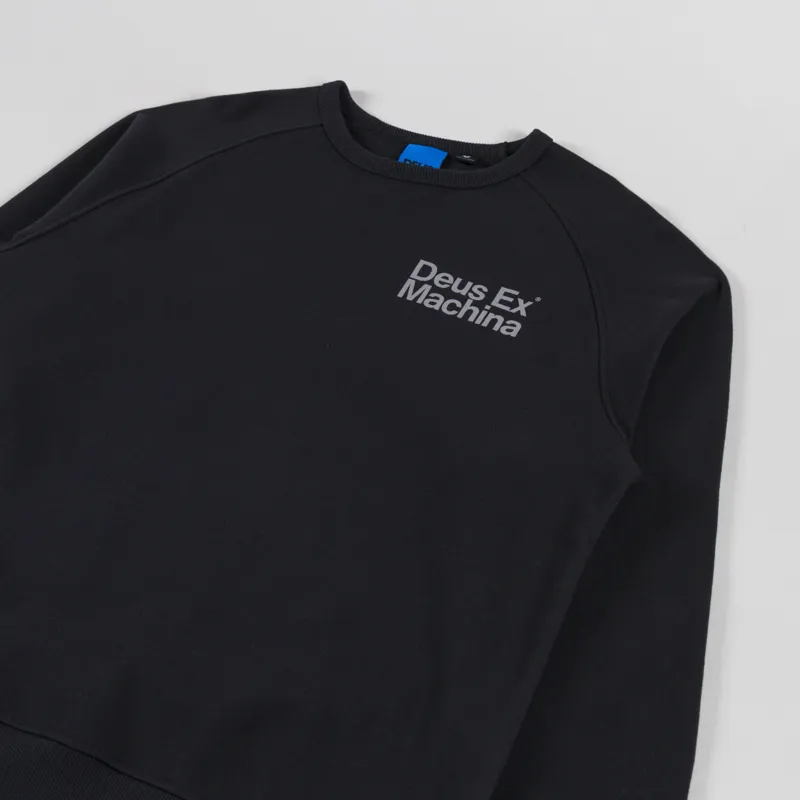 Deus Ex Machina Plenty Good Crew Black-3