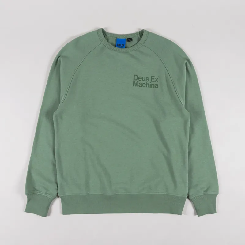 Deus Ex Machina Plenty Good Crew Loden Frost Green-1